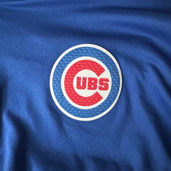 Chicago Cubs Nike Men’s Dri Fit Long Sleeve 1/4 
Zip 3XL - Picture 3 of 9